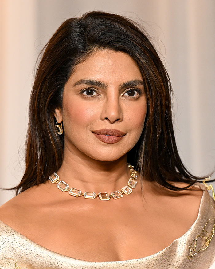 Priyanka Chopra posando elegante entre fotos sin editar de las celebridades en la Gala del Academy Museum