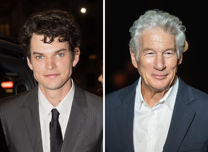 Homer James Jigme Gere junto a Richard Gere, entre los menos conocidos hijos de celebridades de Hollywood.