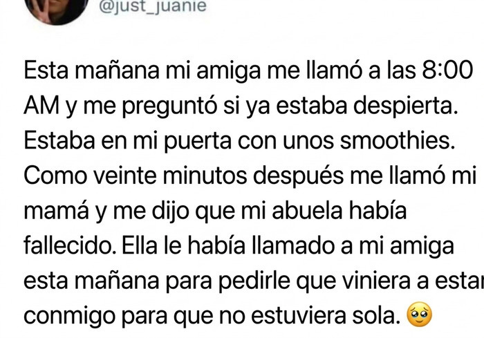 Texto en español sobre la amistad y apoyo emocional, publicaciones reconfortantes.