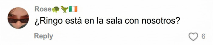 Comentario en redes cuestionando el parecido de Barry Keoghan con Ringo Starr