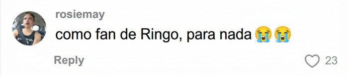 Reacci&oacute;n negativa de una fan sobre la elecci&oacute;n de Barry Keoghan para interpretar a Ringo Starr