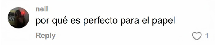 Imagen de un comentario en redes afirmando que Barry Keoghan es perfecto para el papel de Ringo Starr.