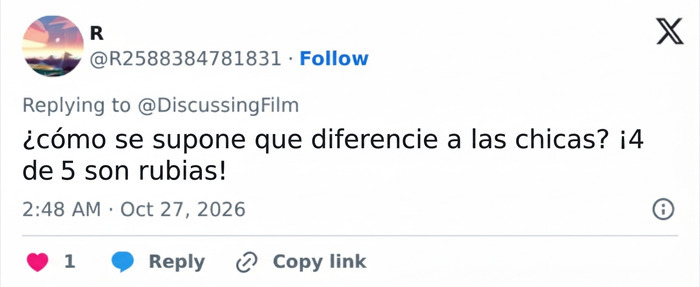 Publicación que cuestiona la diversidad de actrices sobre el reboot de Los vigilantes de la playa. Publicación que cuestiona la diversidad de actrices sobre el reboot de Los vigilantes de la playa.
