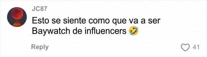 Comentario irónico sobre el posible enfoque del reboot de Los vigilantes de la playa. Comentario irónico sobre el posible enfoque del reboot de Los vigilantes de la playa.