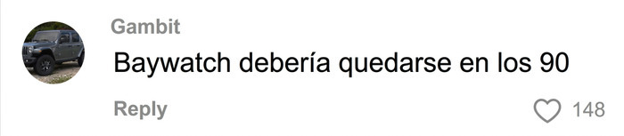 Usuario opina en redes sociales sobre el reboot de Los vigilantes de la playa Usuario opina en redes sociales sobre el reboot de Los vigilantes de la playa