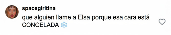 Captura de comentario en redes sobre la cirug&iacute;a pl&aacute;stica y el rostro de Jennifer Lawrence.