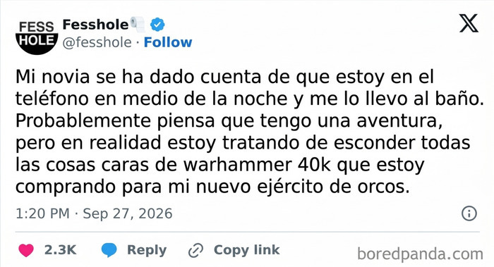 Publicación con confesiones anónimas sobre compras secretas de coleccionables