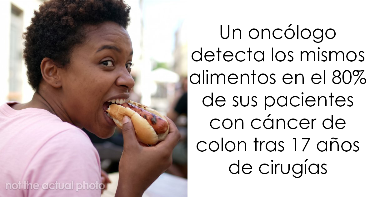 Un oncólogo detecta los mismos alimentos en el 80% de sus pacientes con cáncer de colon tras 17 años de cirugías